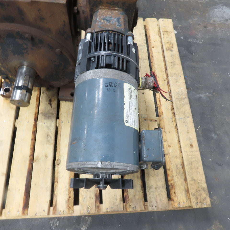 1HP Gear Motor 1RPM Output 230/460V 3Ph 90VDC Clutch