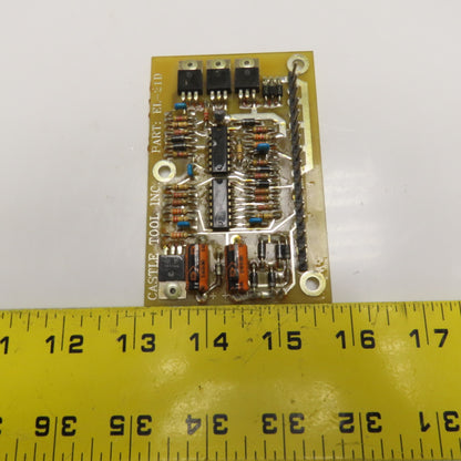 Castle EL-21D Control Circuit Board Old Style For TSM-21 Pocket Cutter Tested