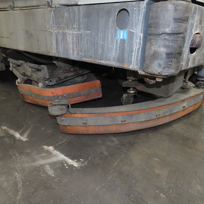Advance Nilfisk Captor 4800 LPG Ride On Floor Sweeper Scrubber 62" Sweep 1970Hrs
