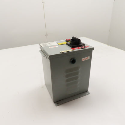 Daykin MDGTC-05 1000VA 480V Primary 120V Secondary Transformer Disconnect Switch