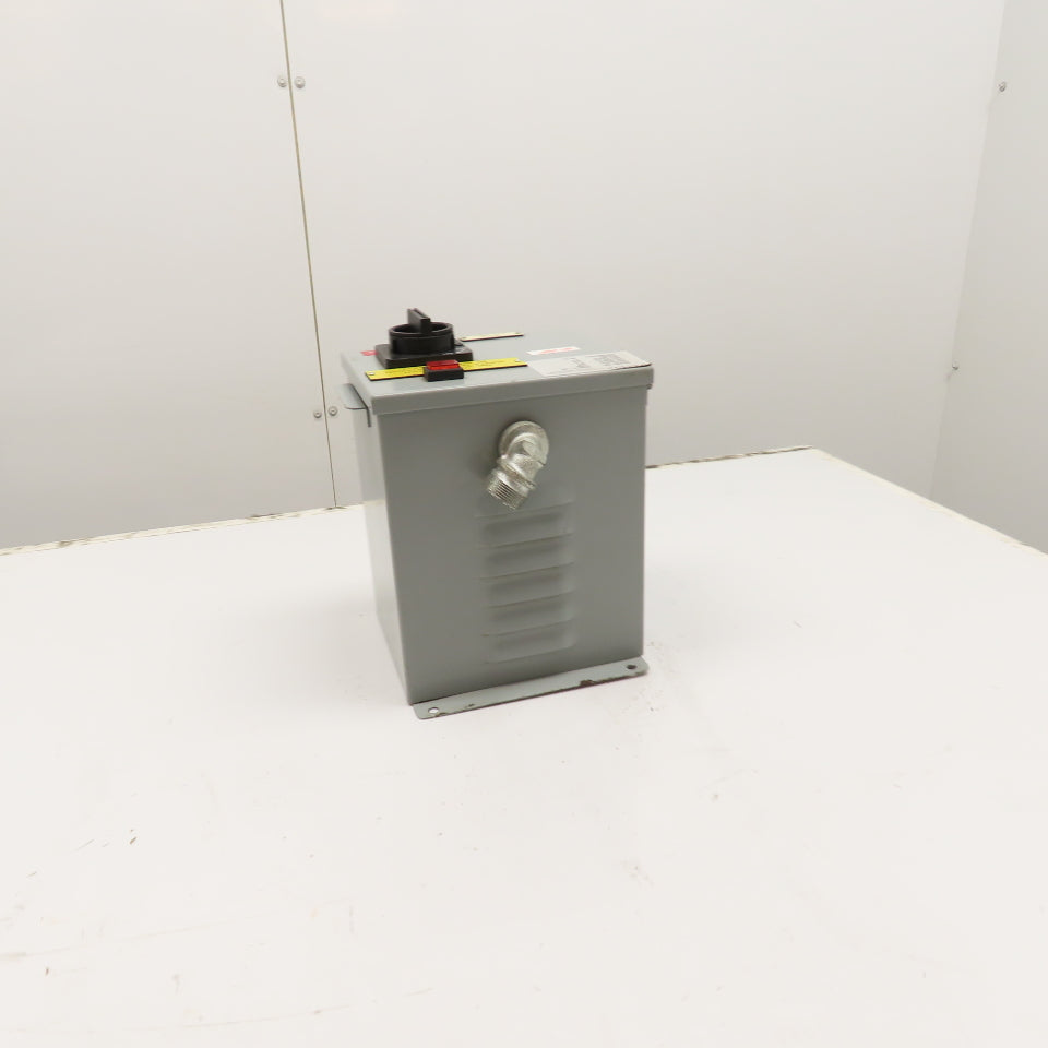 Daykin MDGTC-05 1000VA 480V Primary 120V Secondary Transformer Disconnect Switch
