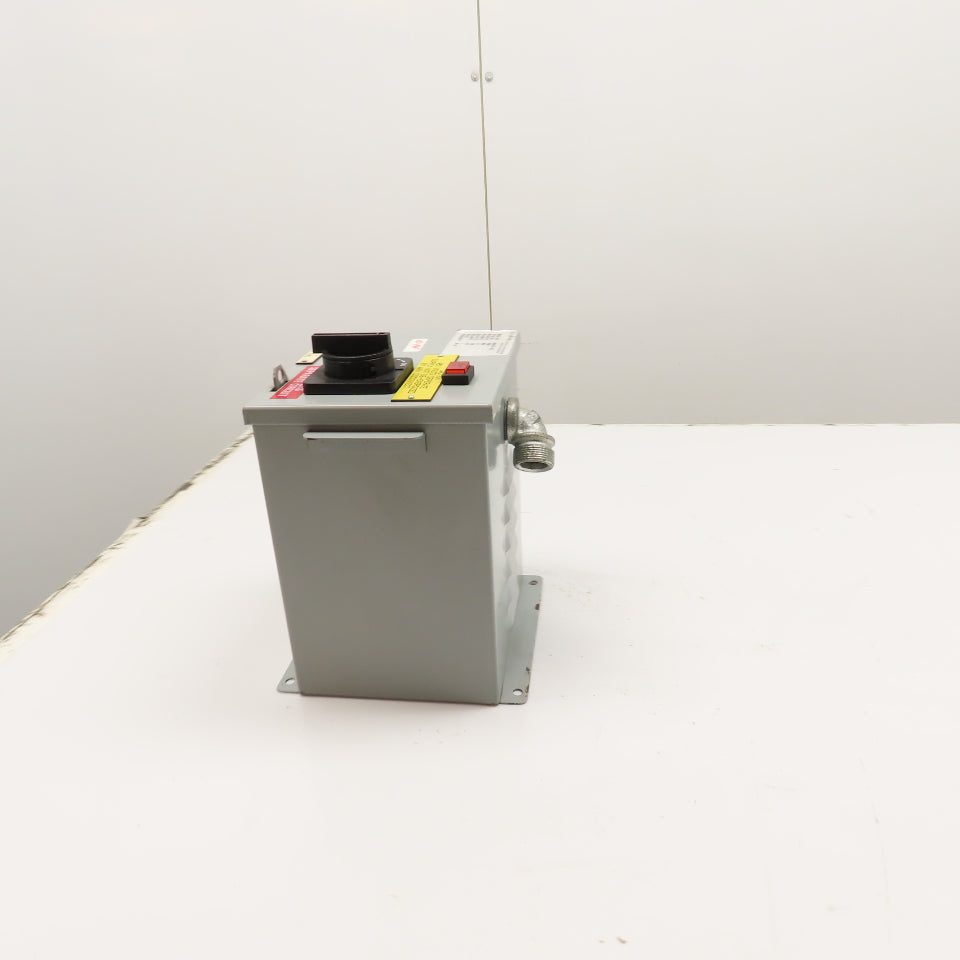 Daykin MDGTC-05 1000VA 480V Primary 120V Secondary Transformer Disconnect Switch