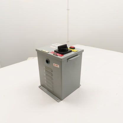 Daykin MDGTC-05 1000VA 480V Primary 120V Secondary Transformer Disconnect Switch