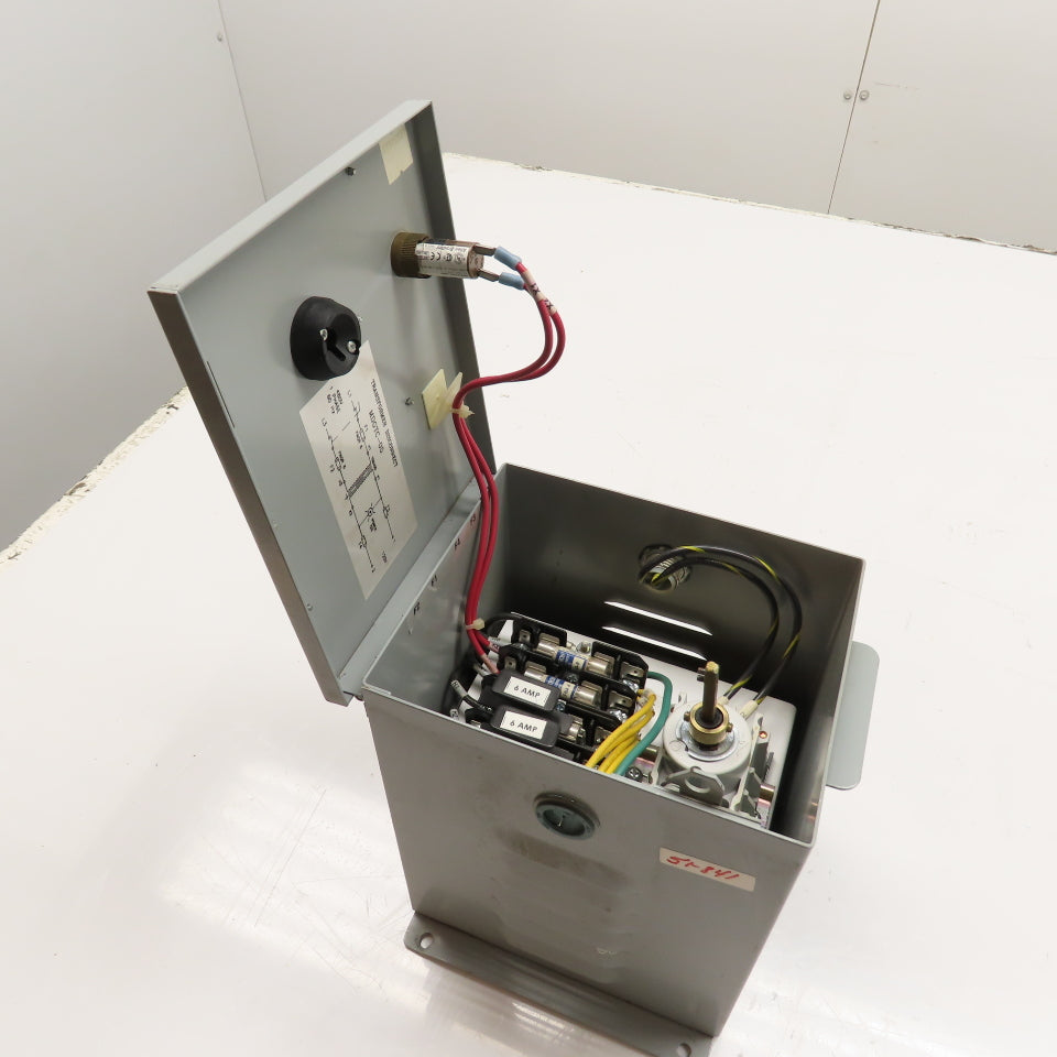 Daykin MDGTC-05 1000VA 480V Primary 120V Secondary Transformer Disconnect Switch