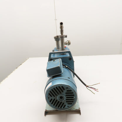 Toshiba IK-FCKLK8 0.75kW 1HP 3-Phase Rotary Vane Vacuum Pump 200V