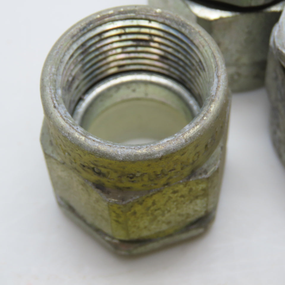 Appleton HUB75 3/4" IMC Rigid Conduit Hub Electroplated Zinc Lot Of 5