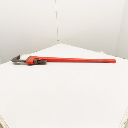 RIDGID 31040 48" Heavy Duty Straight Pipe Wrench 6" Capacity (Clean)