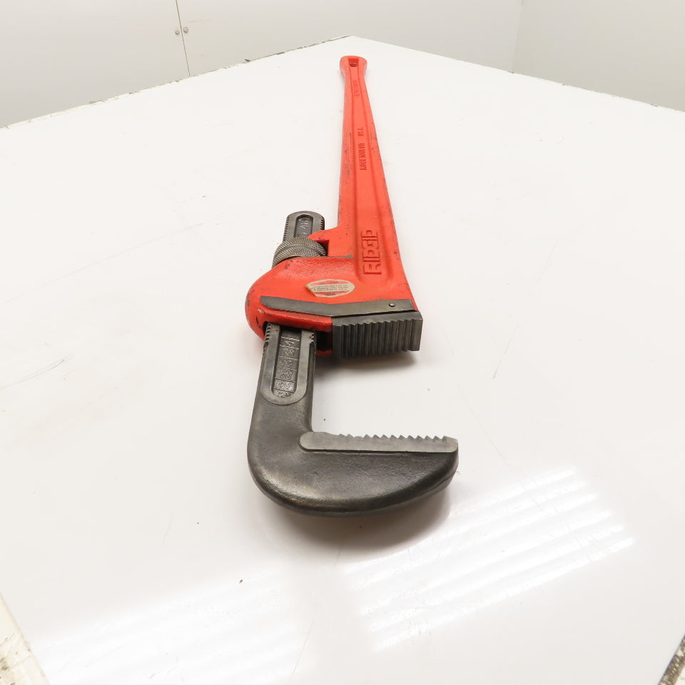 RIDGID 31040 48" Heavy Duty Straight Pipe Wrench 6" Capacity (Clean)
