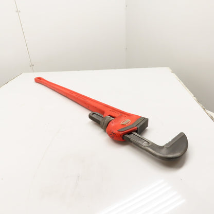 RIDGID 31040 48" Heavy Duty Straight Pipe Wrench 6" Capacity (Clean)