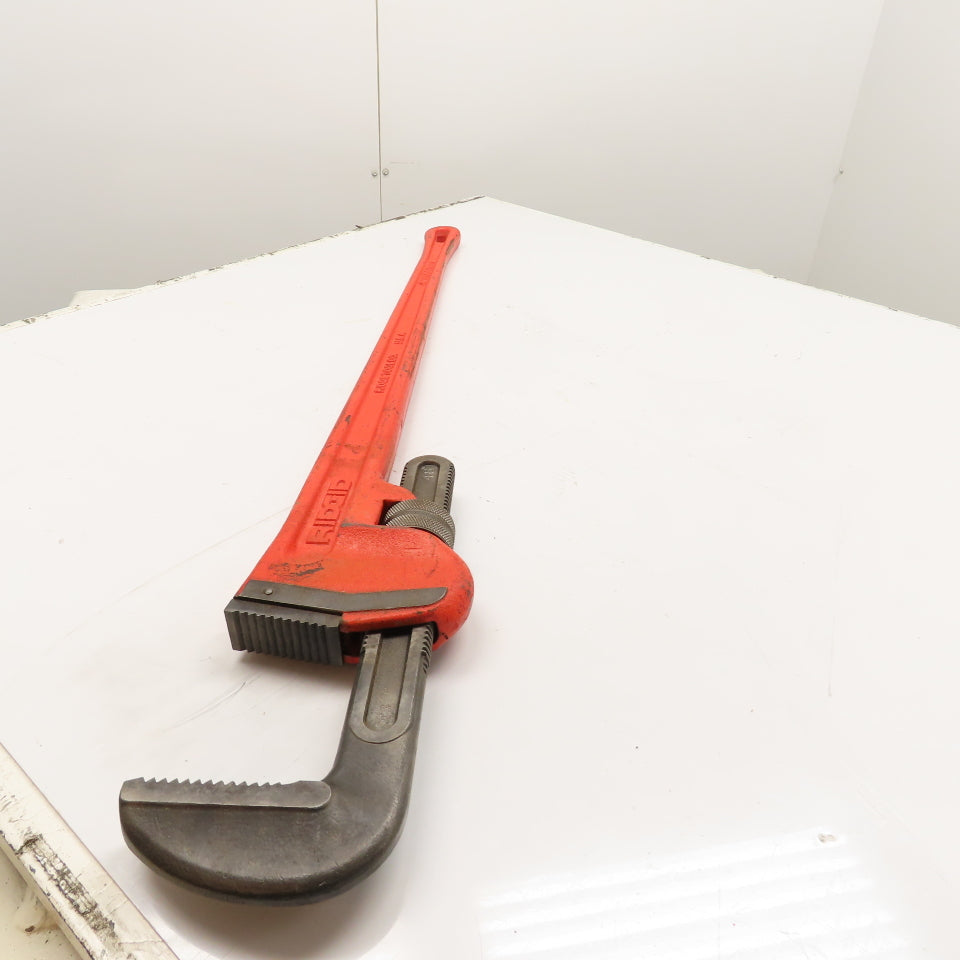 RIDGID 31040 48" Heavy Duty Straight Pipe Wrench 6" Capacity (Clean)
