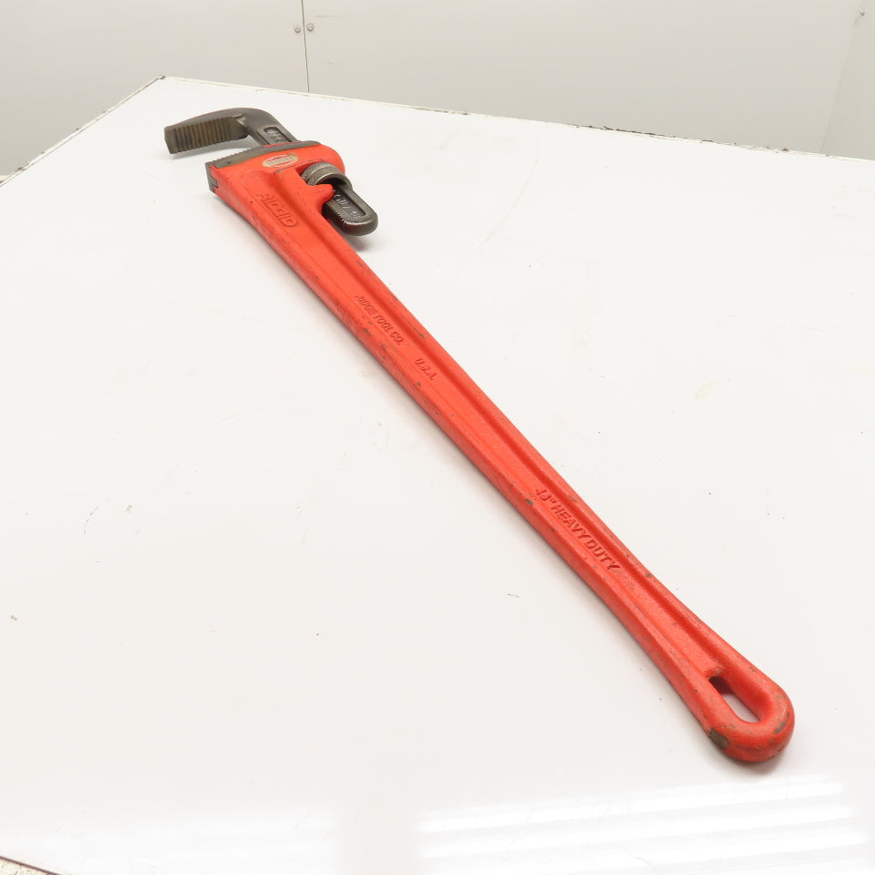 RIDGID 31040 48" Heavy Duty Straight Pipe Wrench 6" Capacity (Clean)