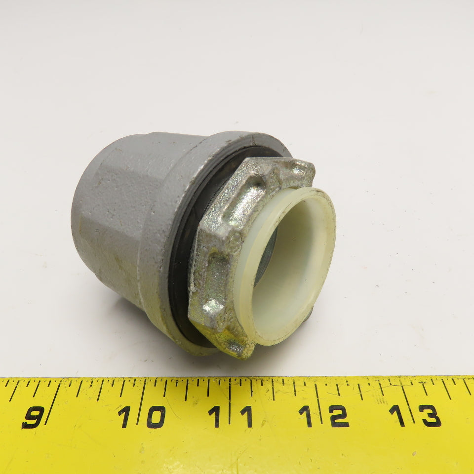 Appleton 2" IMC Rigid Conduit Hub Electroplated Zinc