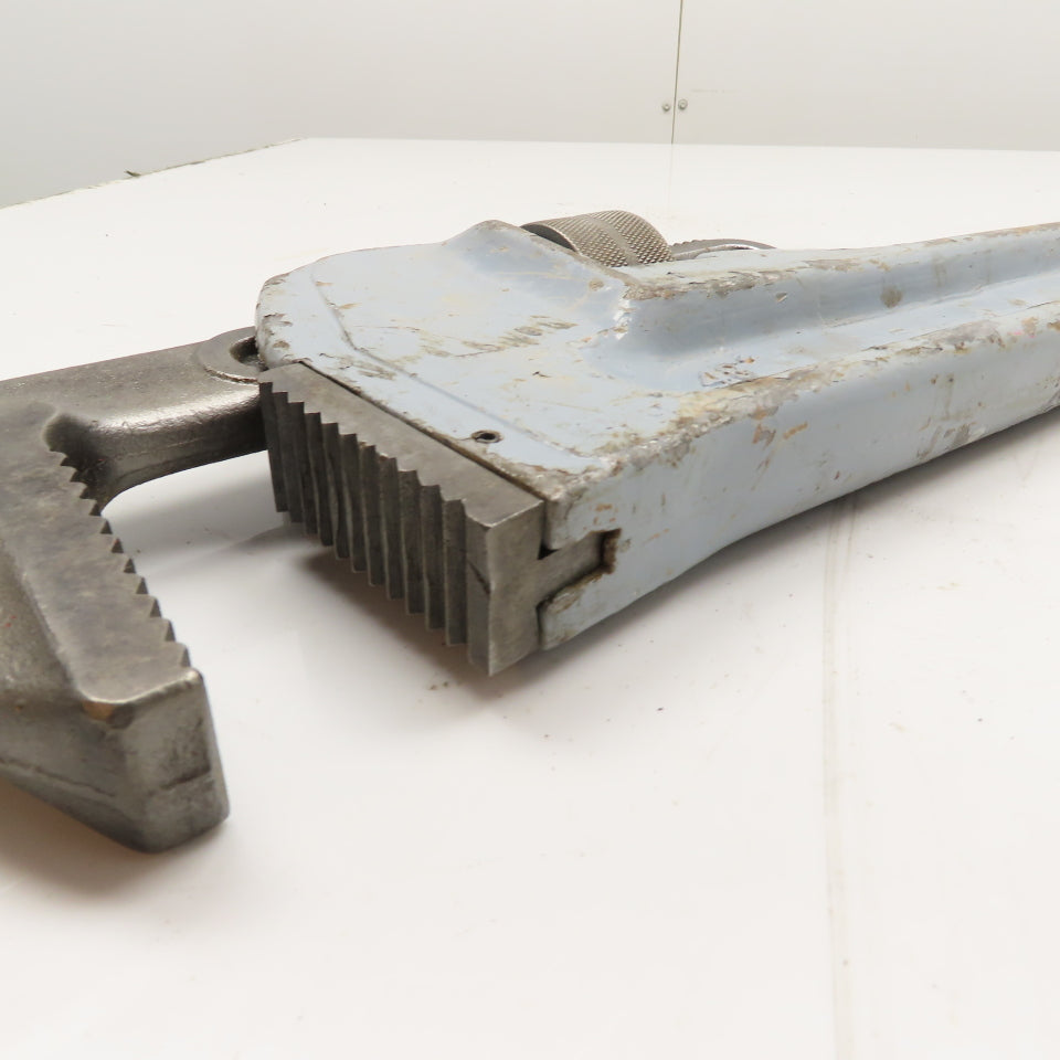 Pittsburg 48" Aluminum Straight Pipe Wrench 4.5" Capacity