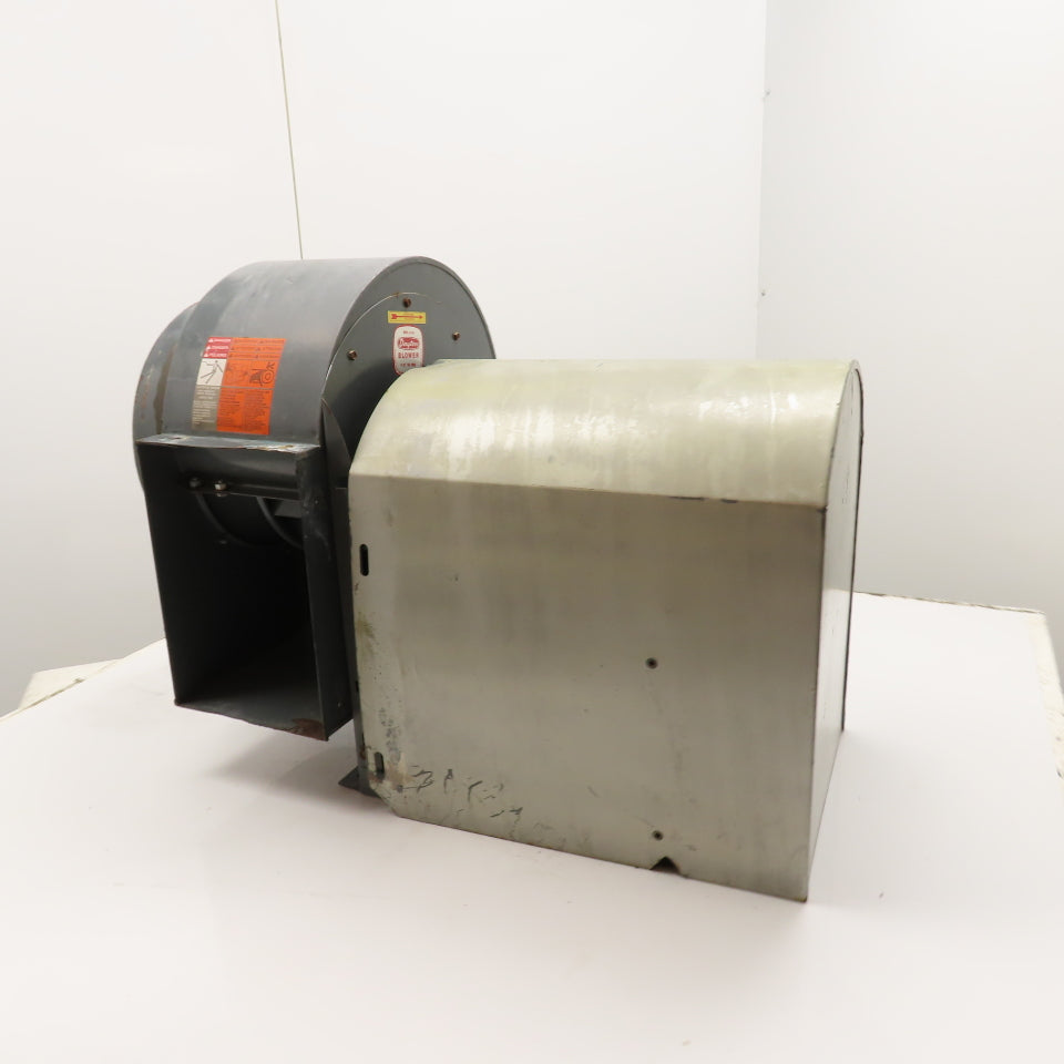 Dayton 3C716 1/2HP 10-1/2" Wheel Belt Drive Blower 208-230/440V 3Ph Tested