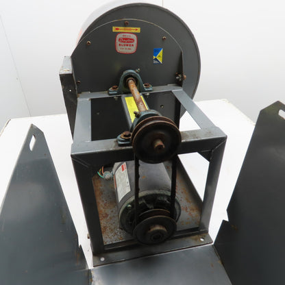 Dayton 3C716 1/2HP 10-1/2" Wheel Belt Drive Blower 208-230/440V 3Ph Tested