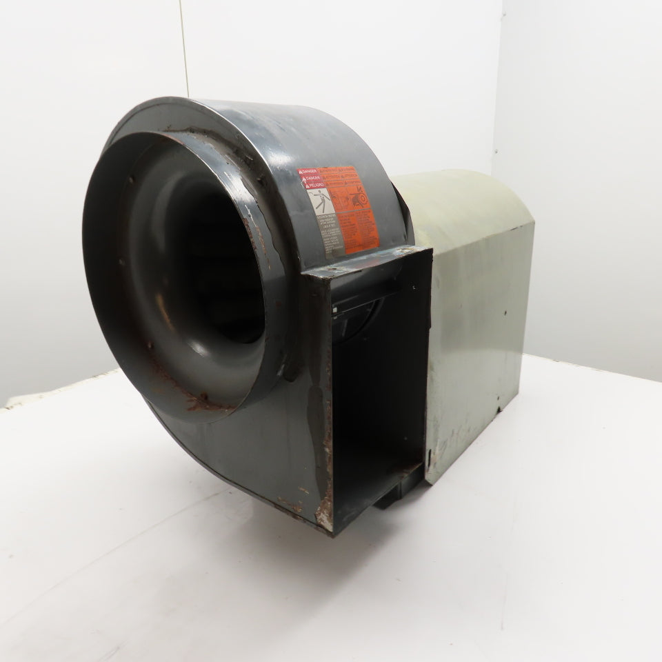 Dayton 3C716 1/2HP 10-1/2" Wheel Belt Drive Blower 208-230/440V 3Ph Tested