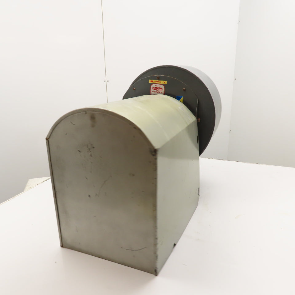 Dayton 3C716 1/2HP 10-1/2" Wheel Belt Drive Blower 208-230/440V 3Ph Tested