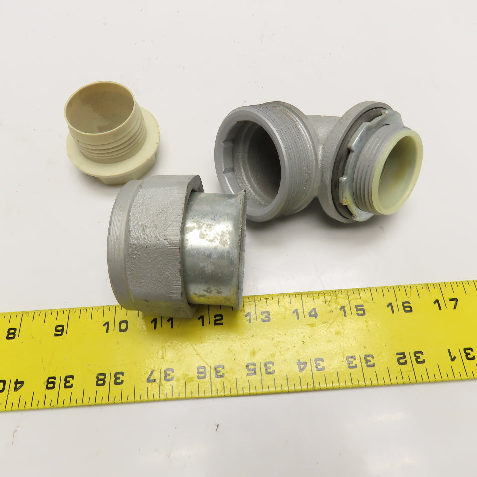 Appleton 1-1/2STNM 2" NM Conduit Elbow 90° Insulated