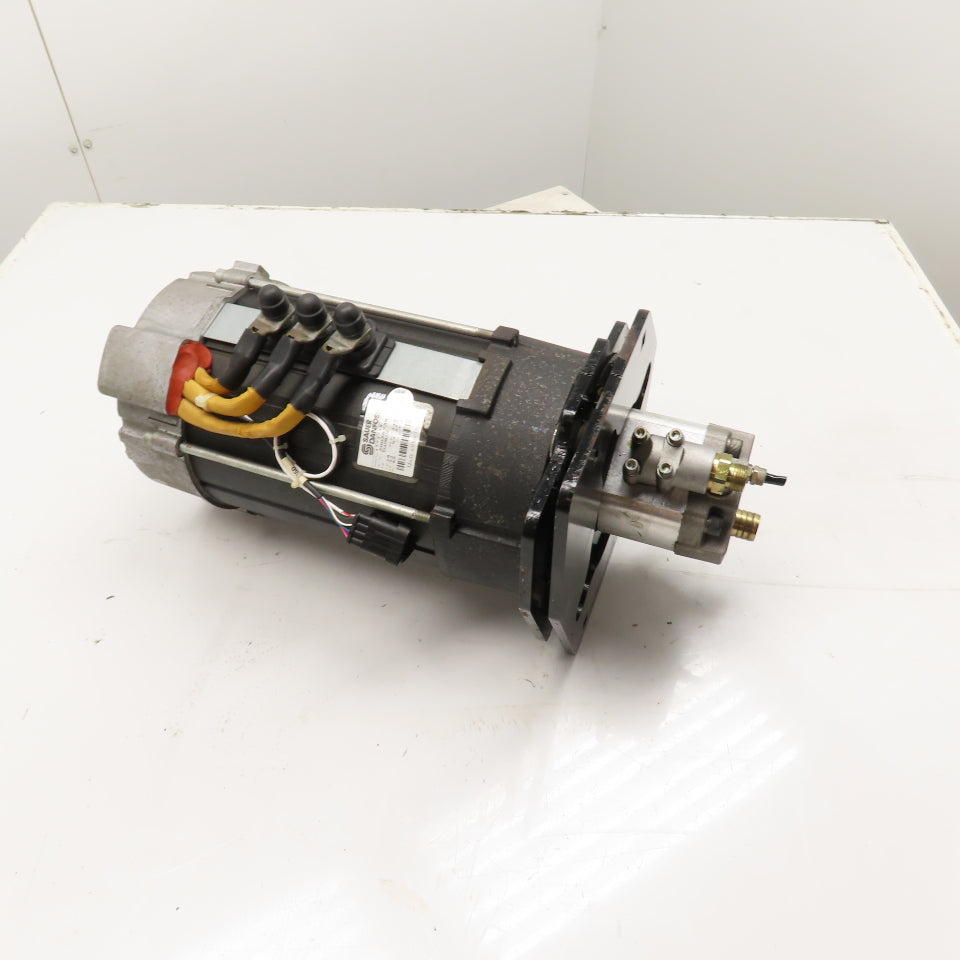 Sauer Danfoss 50058739 TSA200-230 12kW 28V 3PH Traction Motor W/Casappa Pump