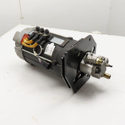 Sauer Danfoss 50058739 TSA200-230 12kW 28V 3PH Traction Motor W/Casappa Pump