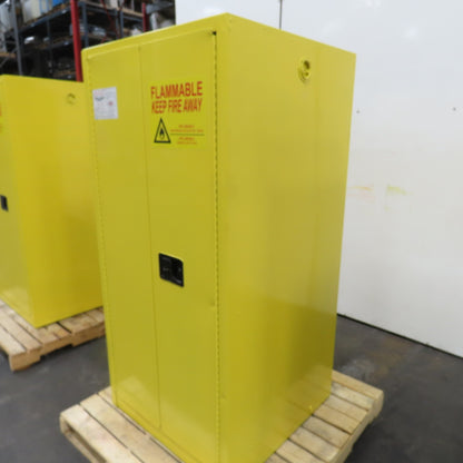 Eagle Model 1926 55 Gallon Flammable Liquid Storage Cabinet 31.5" x 31.5" x 65"