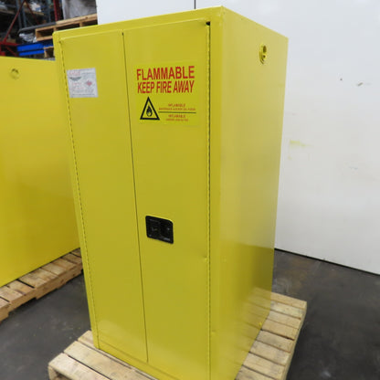 Eagle Model 1926 55 Gallon Flammable Liquid Storage Cabinet 31.5" x 31.5" x 65"