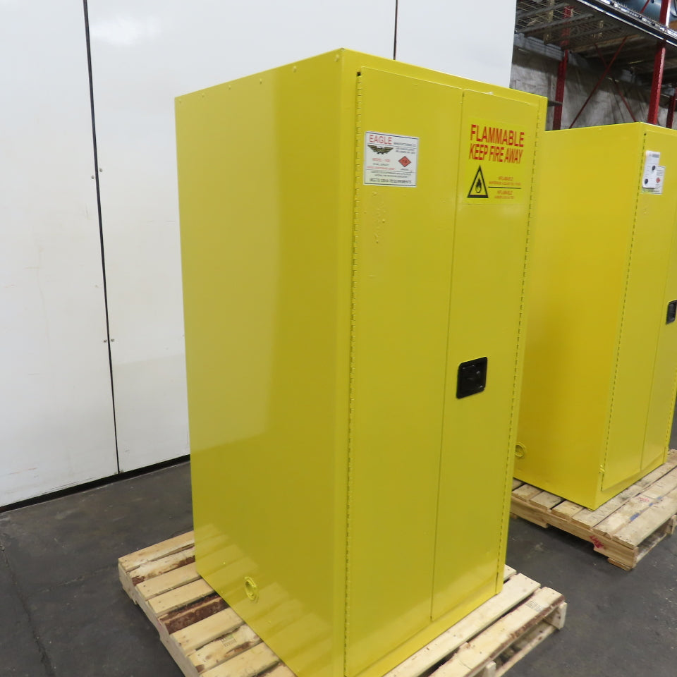 Eagle Model 1926 55 Gallon Flammable Liquid Storage Cabinet 31.5" x 31.5" x 65"