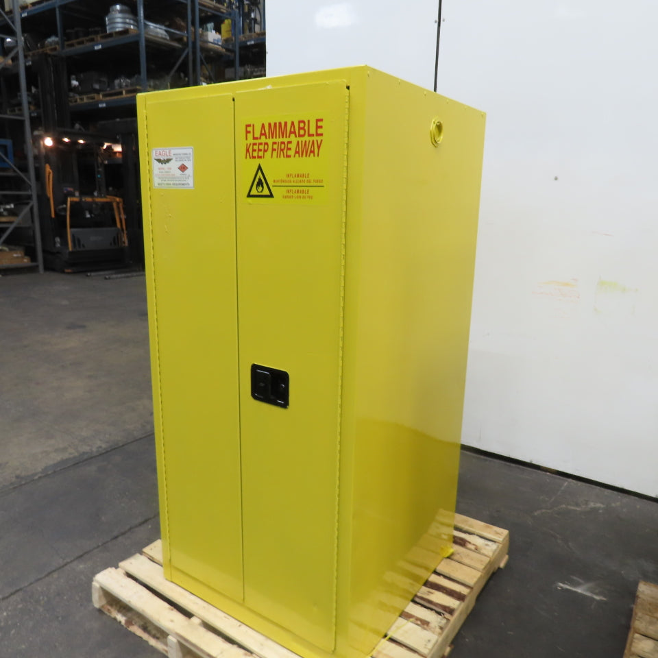 Eagle Model 1926 55 Gallon Flammable Liquid Storage Cabinet 31.5" x 31.5" x 65"