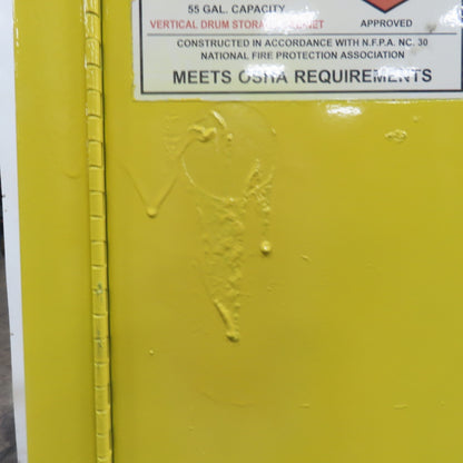 Eagle Model 1926 55 Gallon Flammable Liquid Storage Cabinet 31.5" x 31.5" x 65"