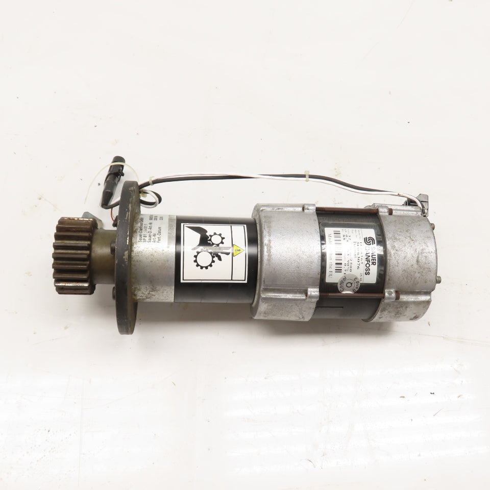 Sauer Danfoss 50063076 TSA106-65 0.5kW 32V Electric Steering Motor with Gearbox