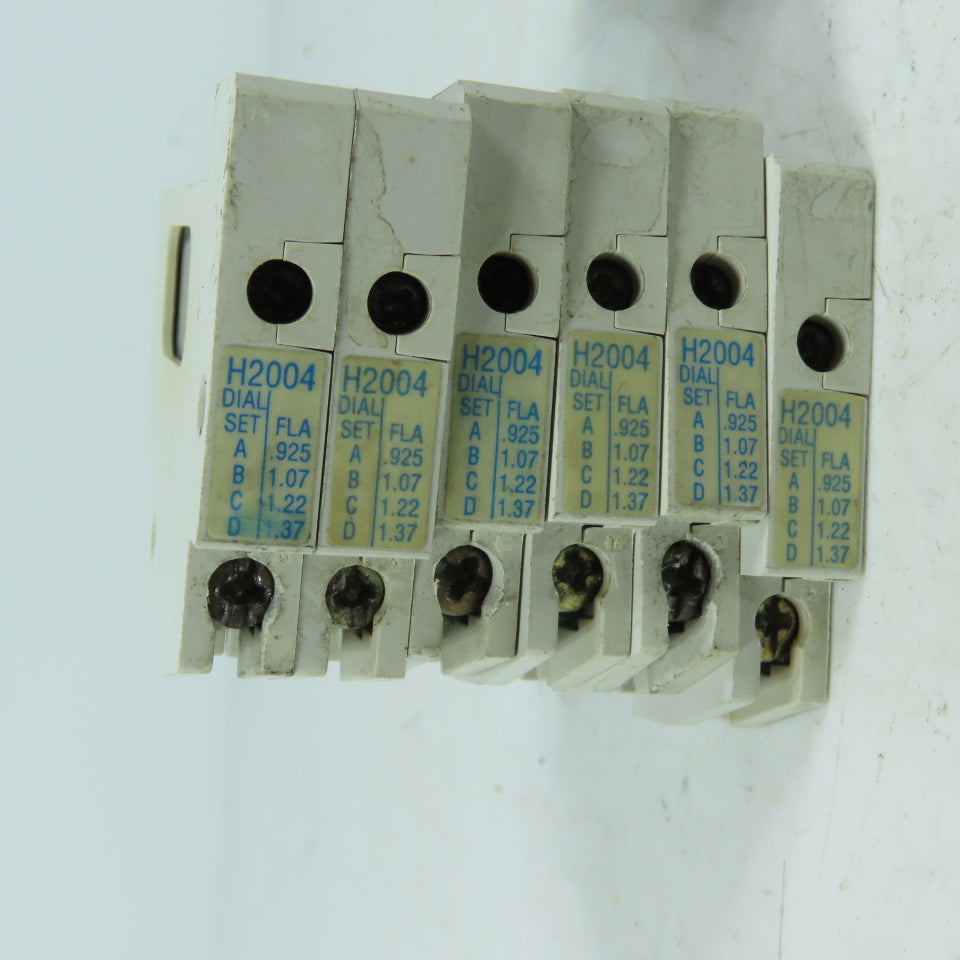 Cutler Hammer H2009 H2004 Thermal Overload Relay Heater Elements Mixed Lot Of 9