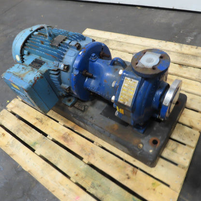 Innomag B1 20HP Centrifugal Pump 8.25" Impeller 230/460V 3Ph 1-1/2" In 1" Out