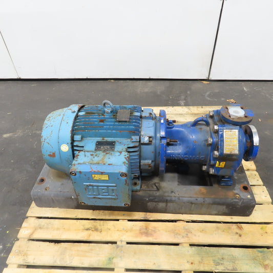 Innomag B1 20HP Centrifugal Pump 8.25" Impeller 230/460V 3Ph 1-1/2" In 1" Out
