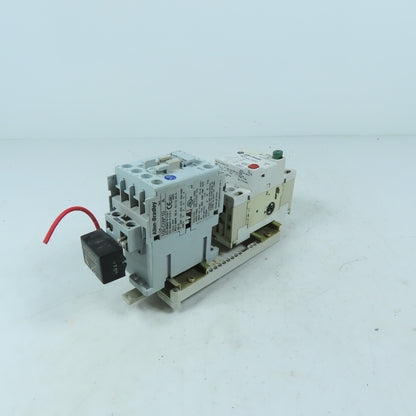 Allen Bradley 100-C09*10 Motor Starter 120V W/ Protector 140-MN-0250 1.6-2.5A