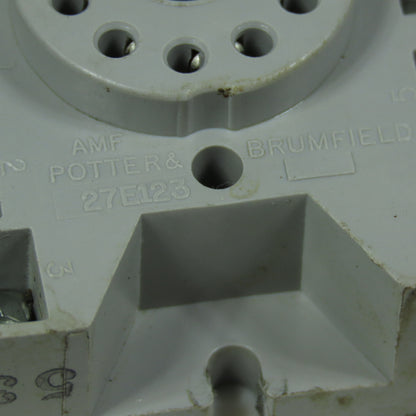 Potter & Brumfield 27E123 11-Pin Octal Relay Sockets 10A 300V Lot Of 4