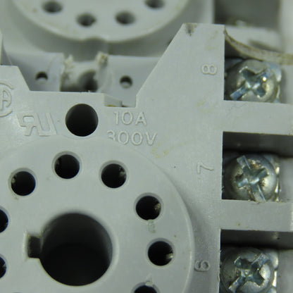 Potter & Brumfield 27E123 11-Pin Octal Relay Sockets 10A 300V Lot Of 4
