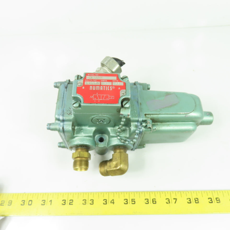 Numatics 3JLSAD3 Pneumatic Valve 120V 60Hz 0.43A