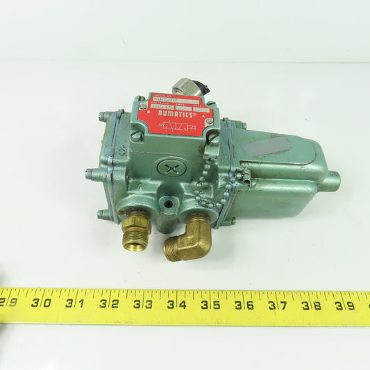 Numatics 3JLSAD3 Pneumatic Valve 120V 60Hz 0.43A
