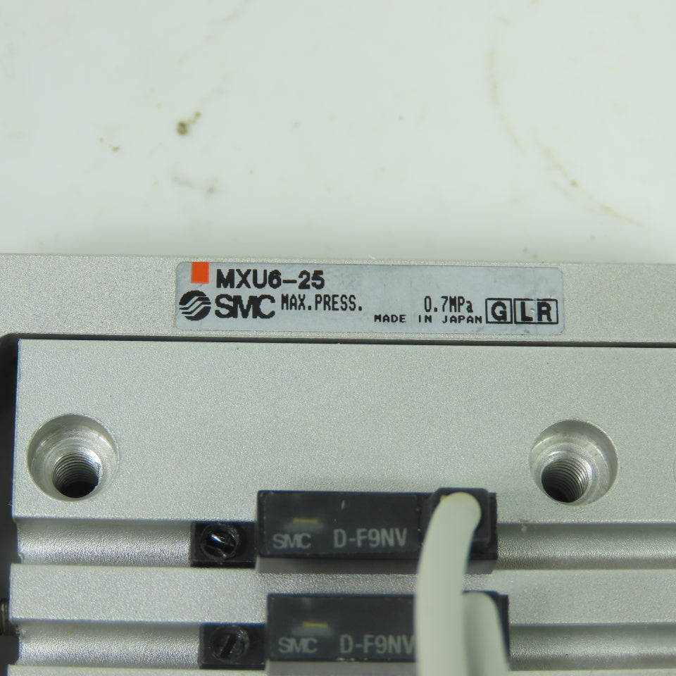 SMC MXU6-25 Pneumatic Compact Air Slide Table 0.7MPa NEW