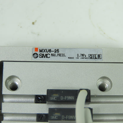 SMC MXU6-25 Pneumatic Compact Air Slide Table 0.7MPa NEW