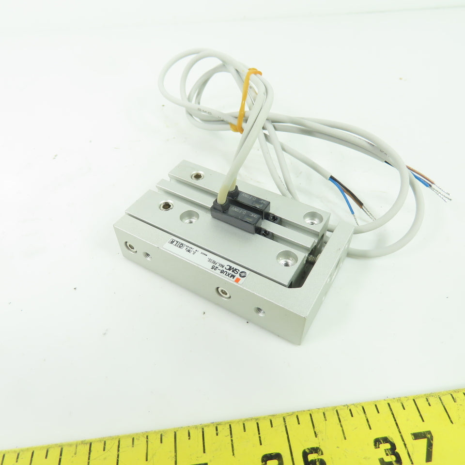 SMC MXU6-25 Pneumatic Compact Air Slide Table 0.7MPa NEW