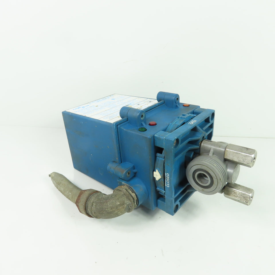 True Blue Plas-O-Matic EBV-65 Electric Actuator Valve 1/2" 120VAC 2A