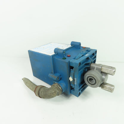 True Blue Plas-O-Matic EBV-65 Electric Actuator Valve 1/2" 120VAC 2A