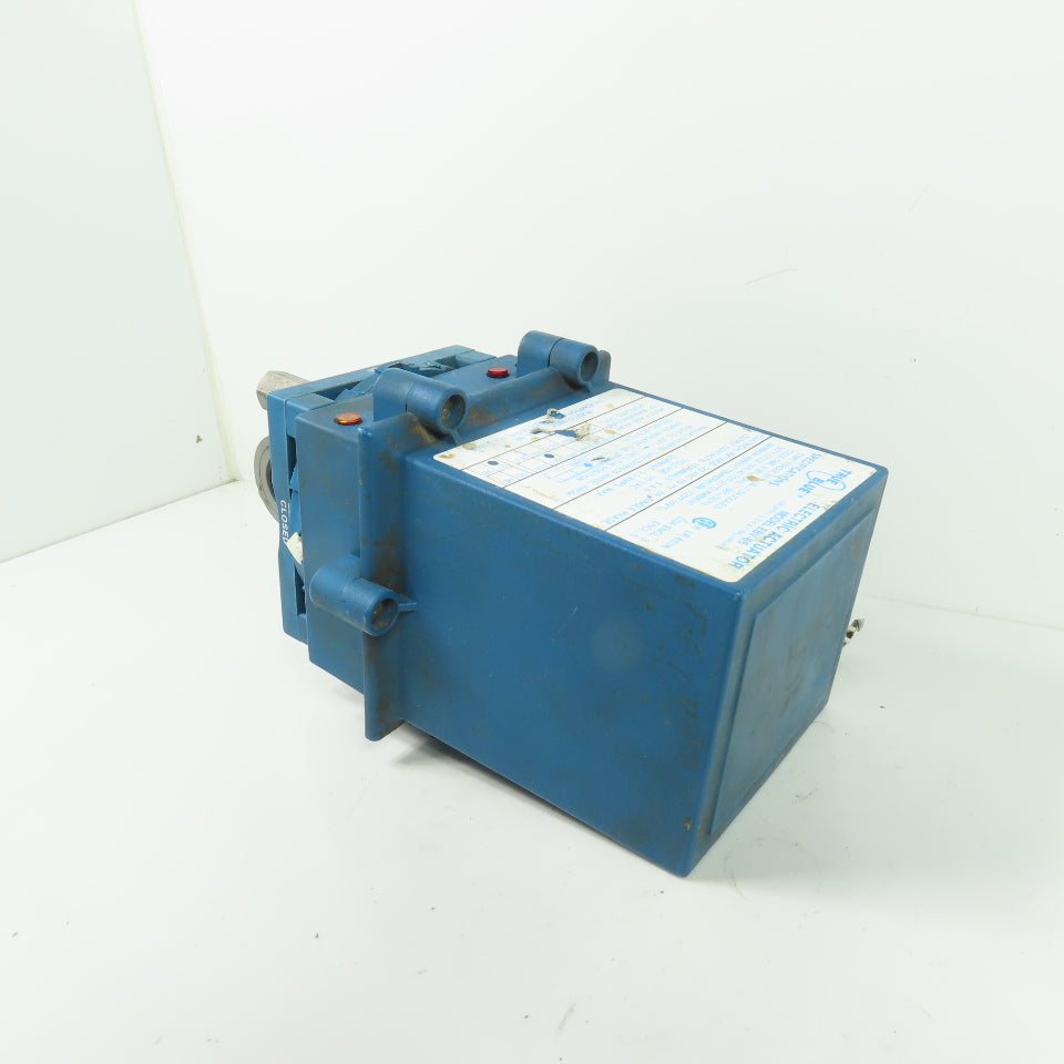 True Blue Plas-O-Matic EBV-65 Electric Actuator Valve 1/2" 120VAC 2A