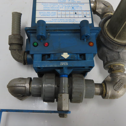 True Blue Plas-O-Matic EBV-65 Electric Actuator Valve 1/2" 120VAC 2A