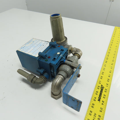 True Blue Plas-O-Matic EBV-65 Electric Actuator Valve 1/2" 120VAC 2A