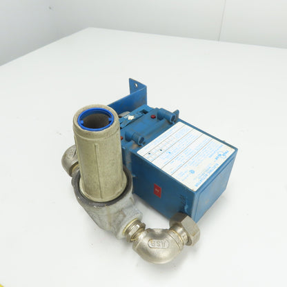 True Blue Plas-O-Matic EBV-65 Electric Actuator Valve 1/2" 120VAC 2A