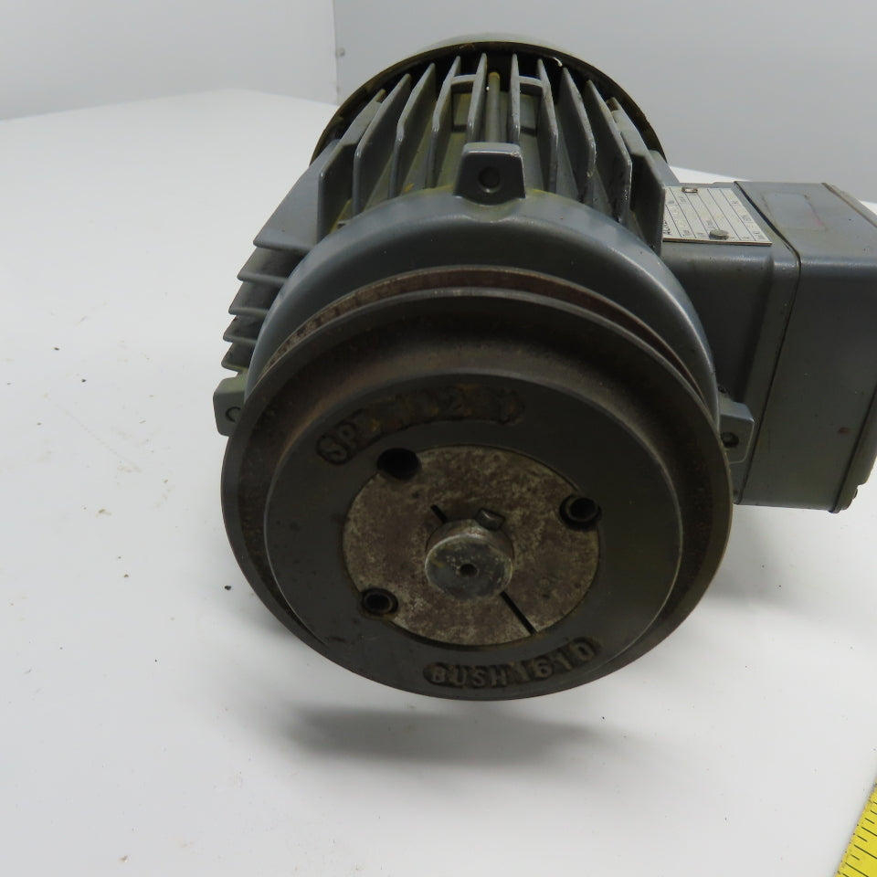 Ackeret AG Zurich A80/4A-11 0.65Kw Electric Motor 480V Y 1690RPM 1.4A 60Hz
