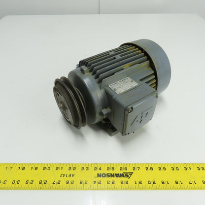 Ackeret AG Zurich A80/4A-11 0.65Kw Electric Motor 480V Y 1690RPM 1.4A 60Hz