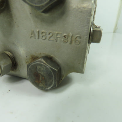 Foxboro 823DP-I3S1NM2-Y Electronic Pressure Transmitter W/ A182F316 Manifold